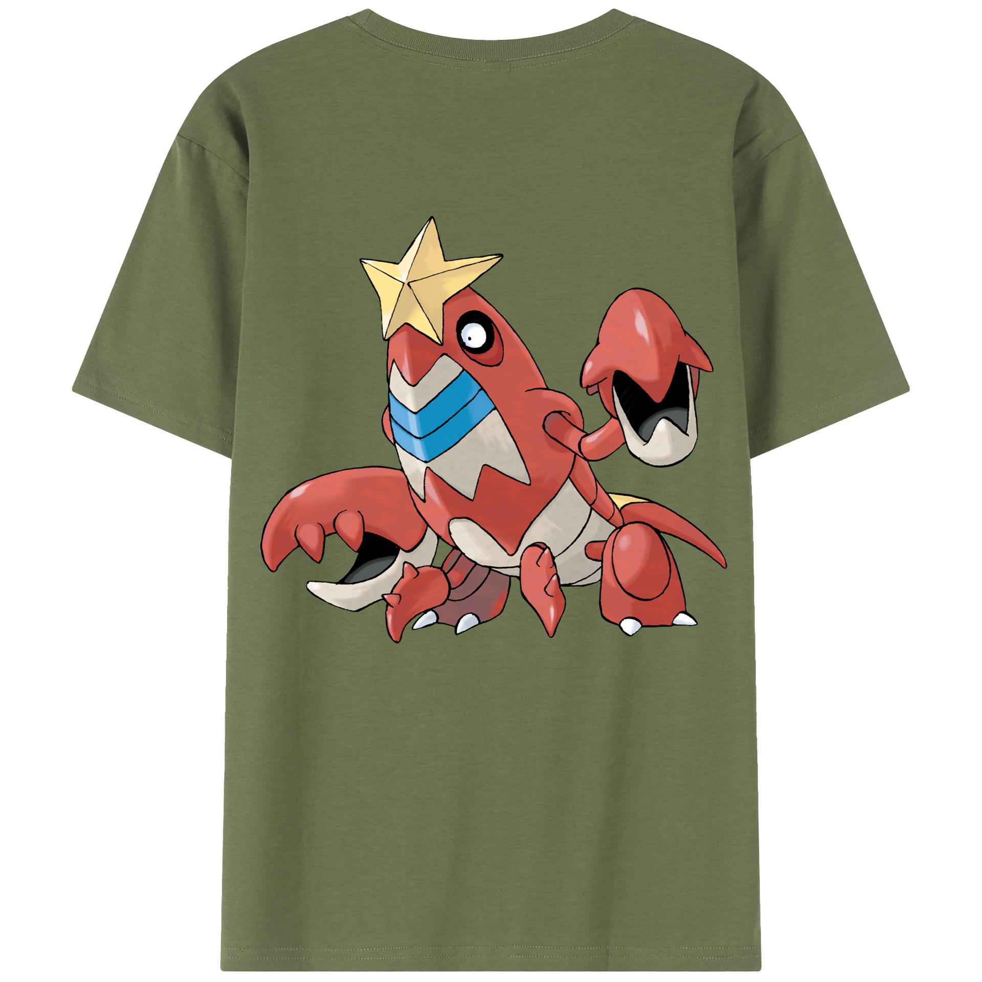 （画像用） ポケットモンスター Pokémon 綿100％半袖Tシャツ（背面プリント）